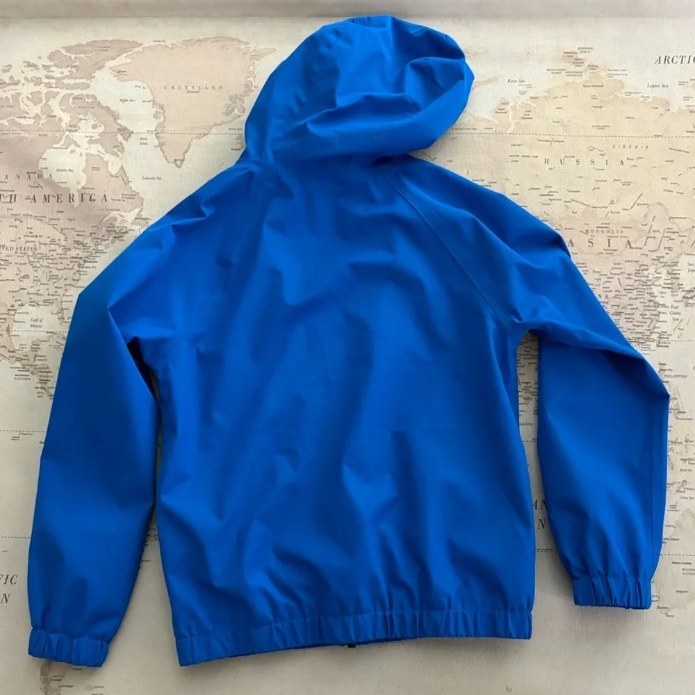 Mini Boden Unisex Hooded Windbreaker Cotton Lined - Zippered Pockets Size 9/10